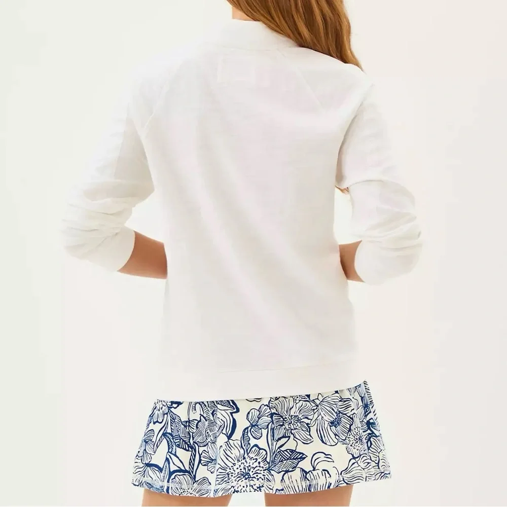 Lilly Pulitzer Resort White Ashlee Pullover- NWOT. - Picture 2 of 10